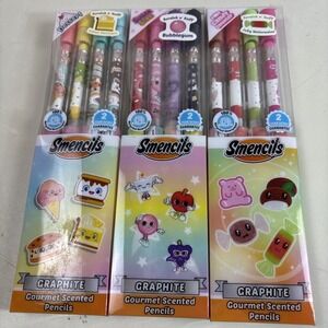 Scentco Smencils Scented Pencils Multicolor Recycled Graphite HB #2 3-Pack of 4